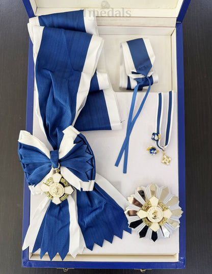 Panama – Order of Omar Torrijos Medal Badge – Original Full Set with Box