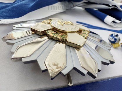 Panama – Order of Omar Torrijos Medal Badge – Original Full Set with Box