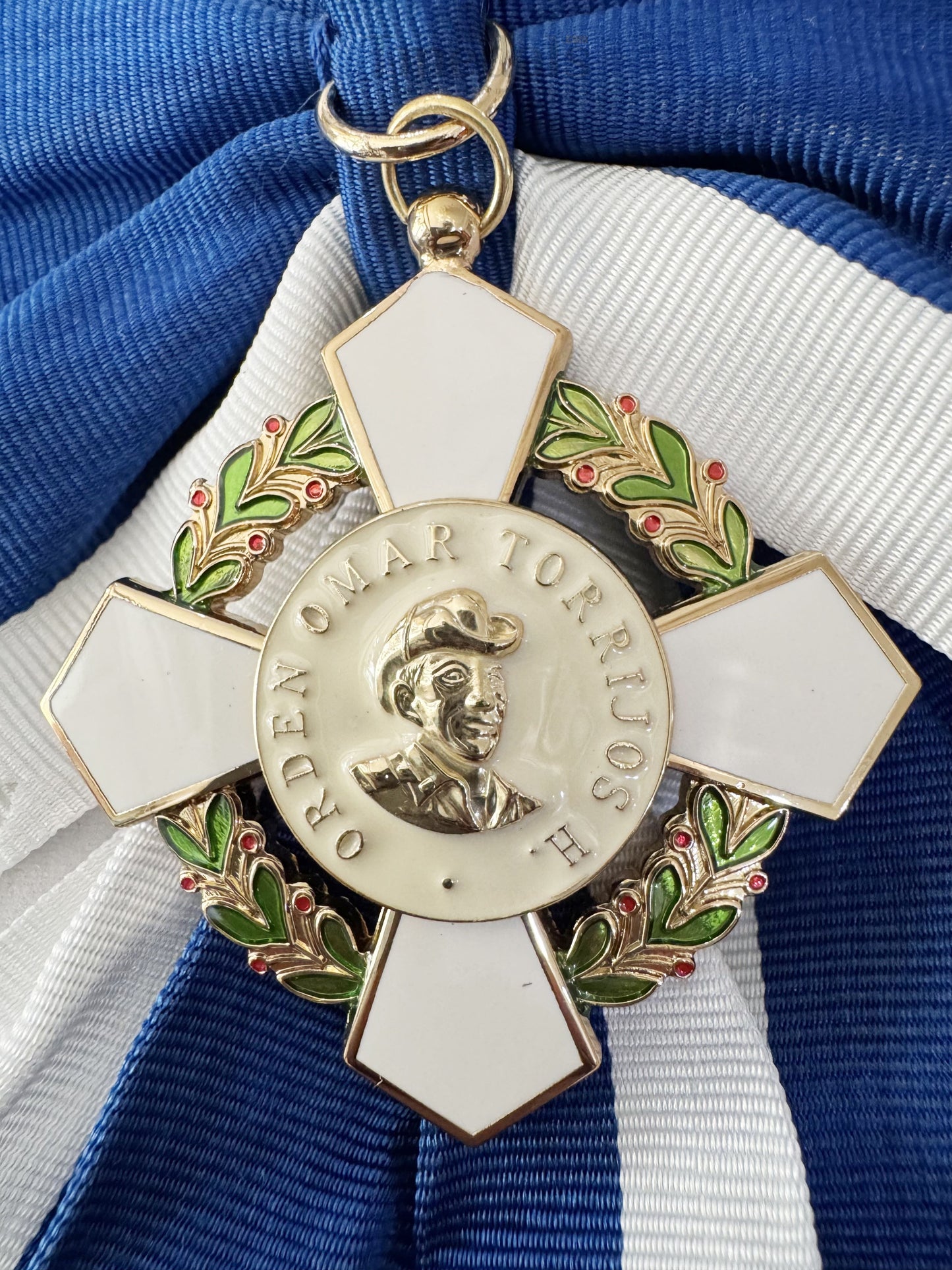 Panama – Order of Omar Torrijos Medal Badge – Original Full Set with Box