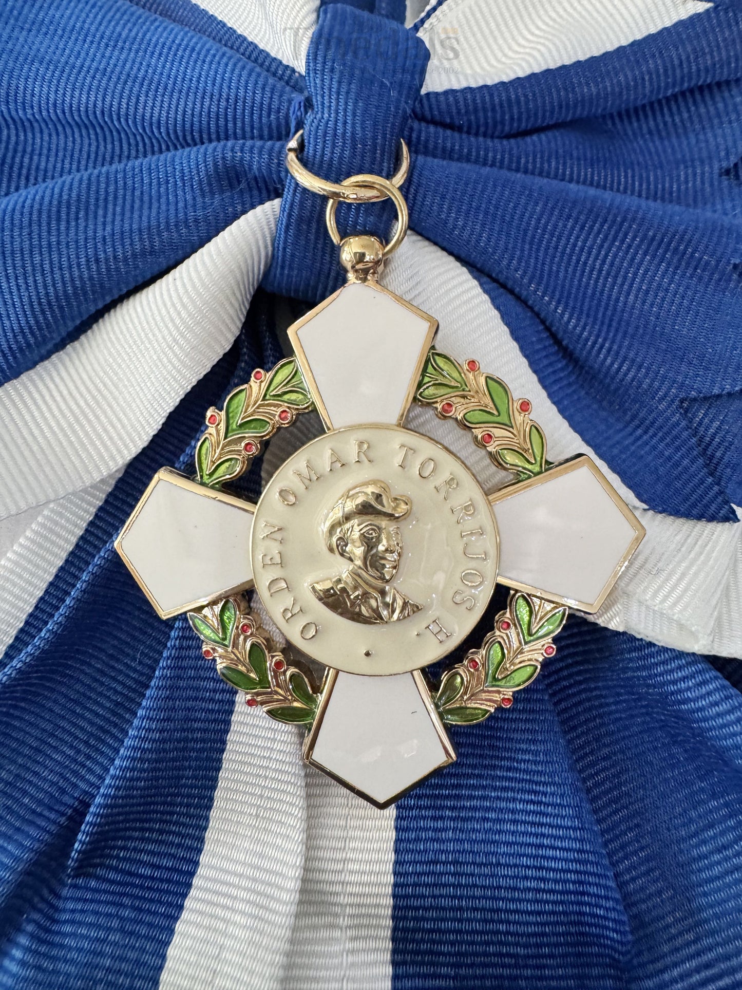 Panama – Order of Omar Torrijos Medal Badge – Original Full Set with Box