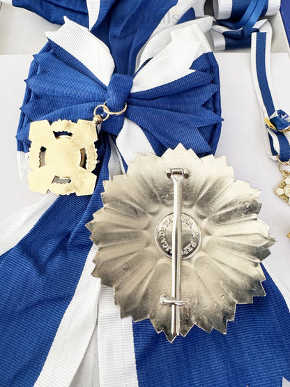 Panama – Order of Omar Torrijos Medal Badge – Original Full Set with Box