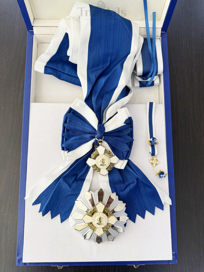 Panama – Order of Omar Torrijos Medal Badge – Original Full Set with Box