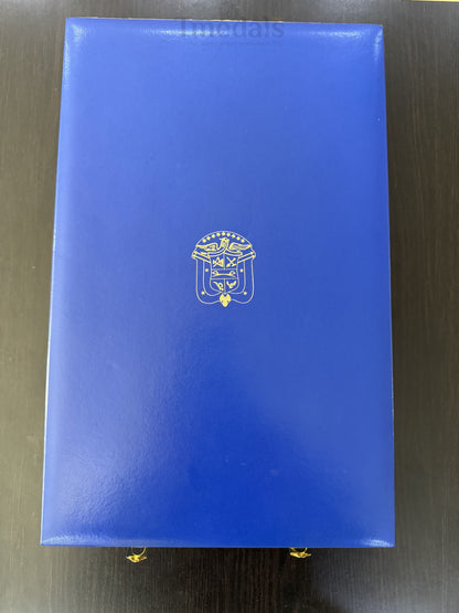 Panama – Order of Omar Torrijos Medal Badge – Original Full Set with Box