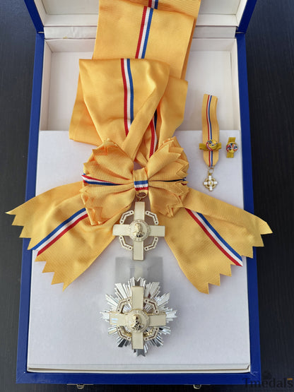 Highest honour of Panama the Order of Manuel Amador Guerrero Grand Cross