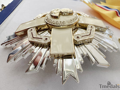 Highest honour of Panama the Order of Manuel Amador Guerrero Grand Cross