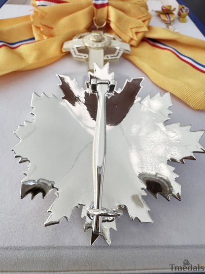 Highest honour of Panama the Order of Manuel Amador Guerrero Grand Cross
