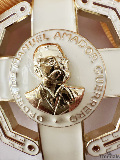 Highest honour of Panama the Order of Manuel Amador Guerrero Grand Cross