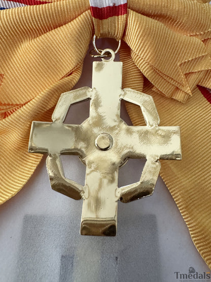 Highest honour of Panama the Order of Manuel Amador Guerrero Grand Cross