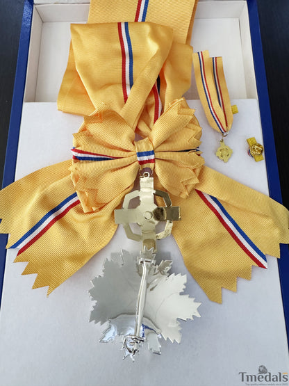 Highest honour of Panama the Order of Manuel Amador Guerrero Grand Cross