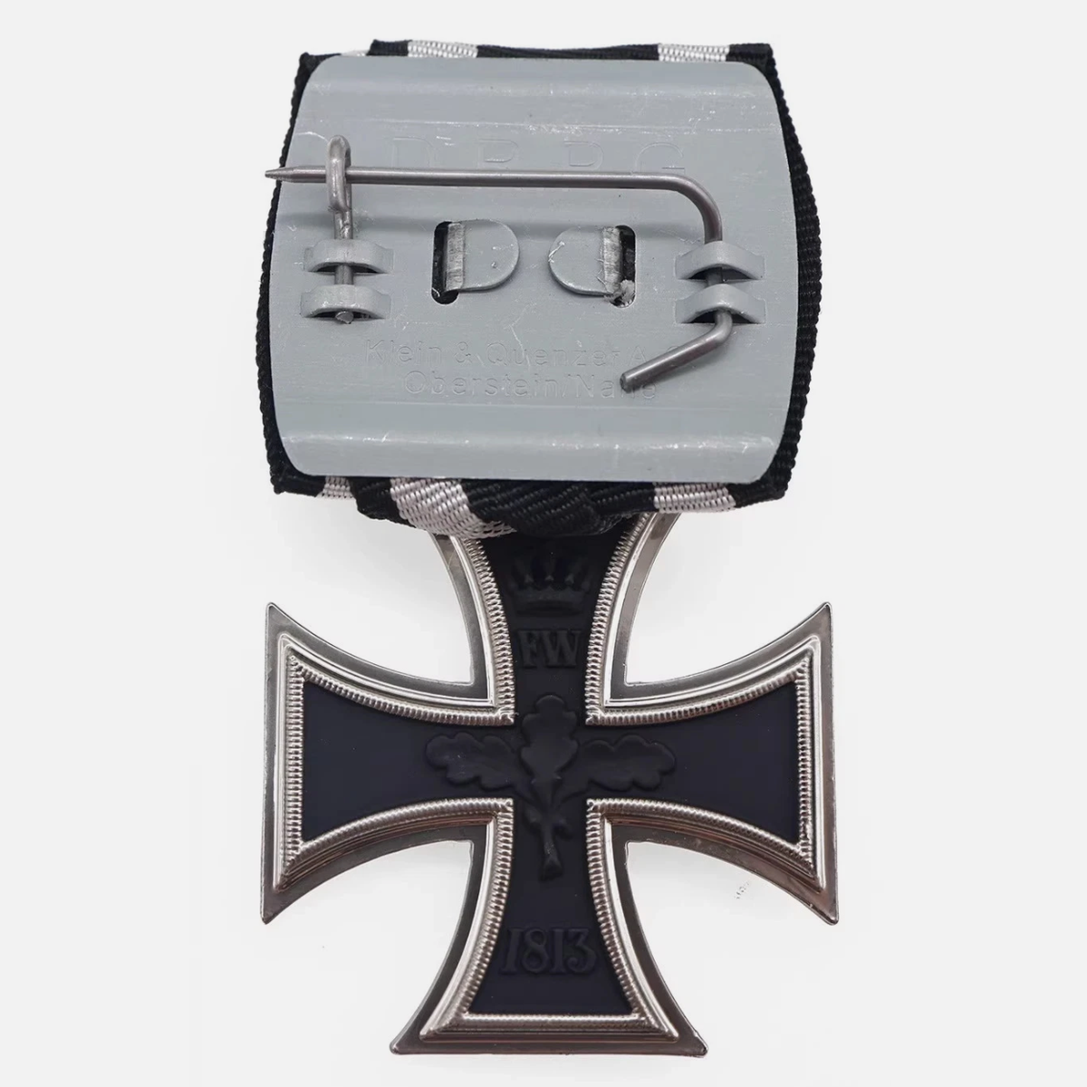 German Iron Cross 1870 2nd Class, 25-Year Oak Leaves & 1914 Spange Replica