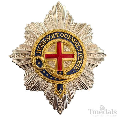 The British Order of the Garter Star Badge medal - High-Quality Collectible