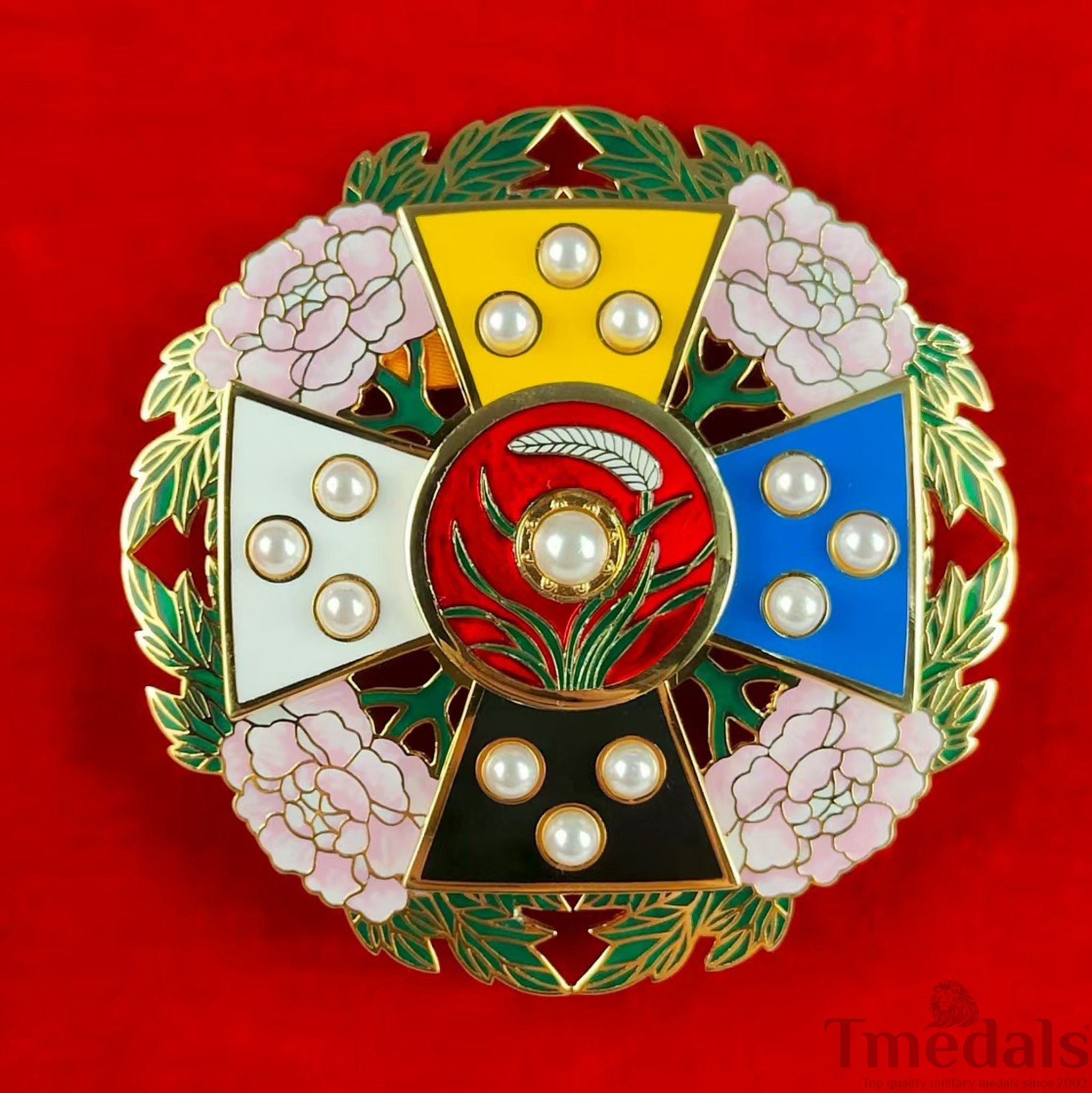 Republic of China Order of Rank and Merit – First Class Medal – Full-Size Museum Replica with Case