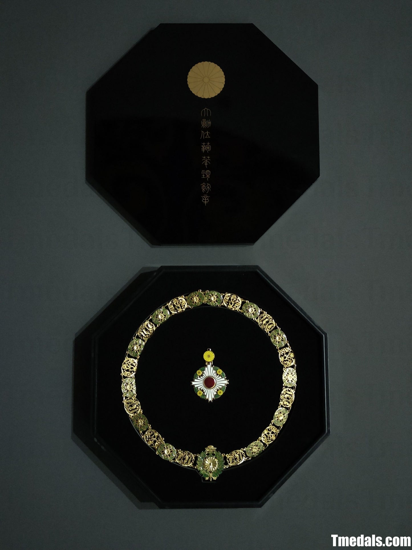 Japan Grand Cordon of the Order of the Chrysanthemum – Full Replica (Copper + Hard Enamel)