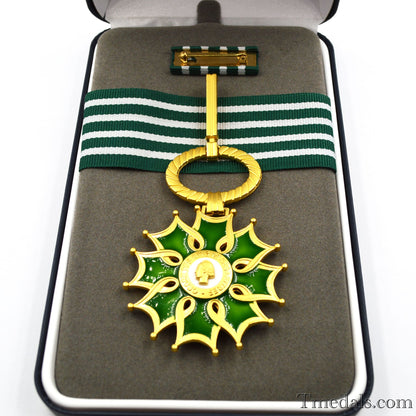 French Order of the Arts and Letters Commander Degree – Full-Size Museum Replica with Case