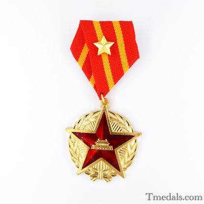 Medal of Sino-Soviet/Czech Friendship China CCCP Order Badge Medal Replica