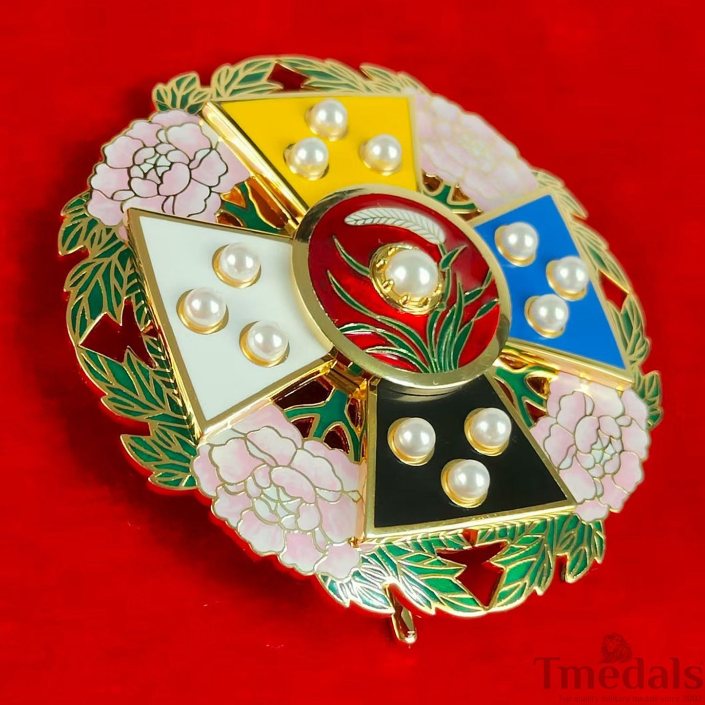 Republic of China Order of Rank and Merit – First Class Medal – Full-Size Museum Replica with Case