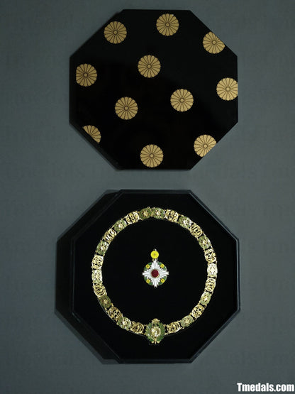 Japan Grand Cordon of the Order of the Chrysanthemum – Full Replica (Copper + Hard Enamel)