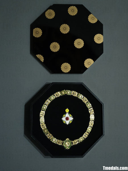 Japan Grand Cordon of the Order of the Chrysanthemum – Full Replica (Copper + Hard Enamel)