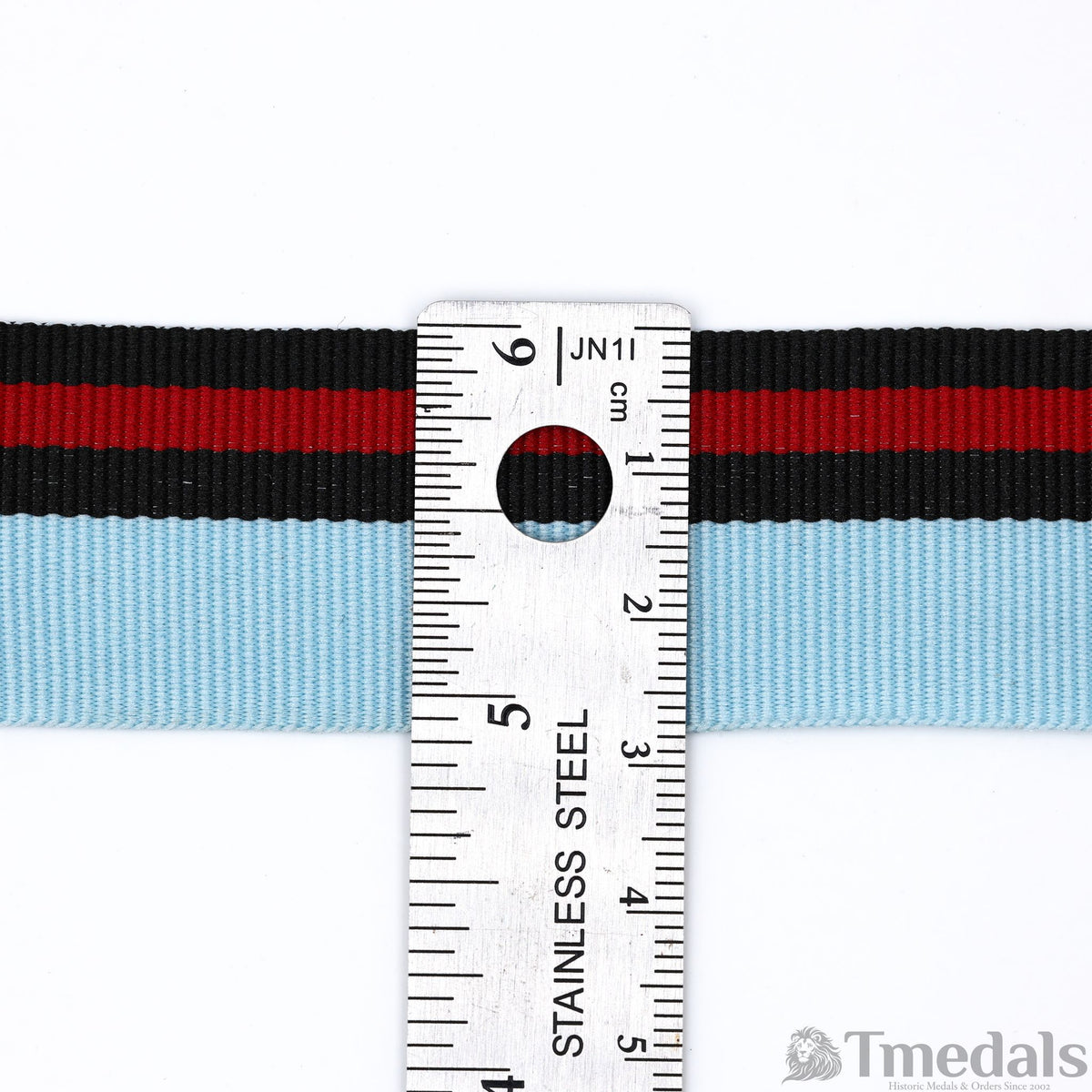 Imperial Russian China Campaign Medal Ribbon close-up