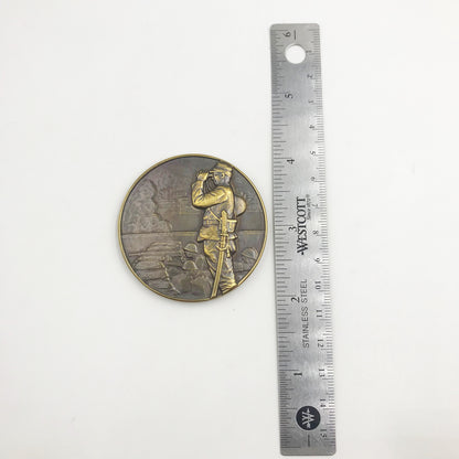 WWII Japanese Japan Bronze China Incident Commemorative Medal #1