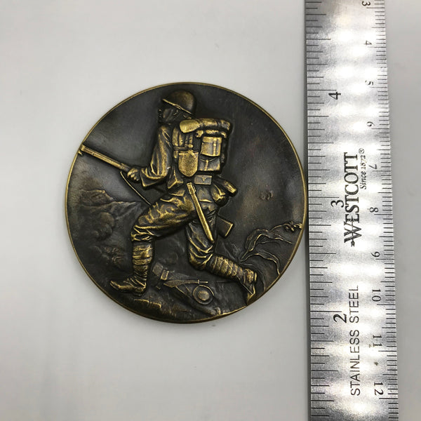 WWII Japanese Japan Bronze China Incident Commemorative Medal #2