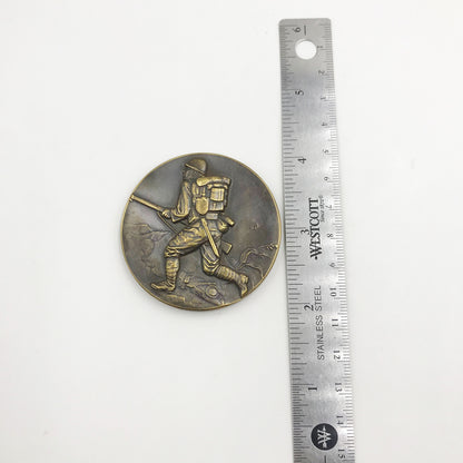 WWII Japanese Japan Bronze China Incident Commemorative Medal #2
