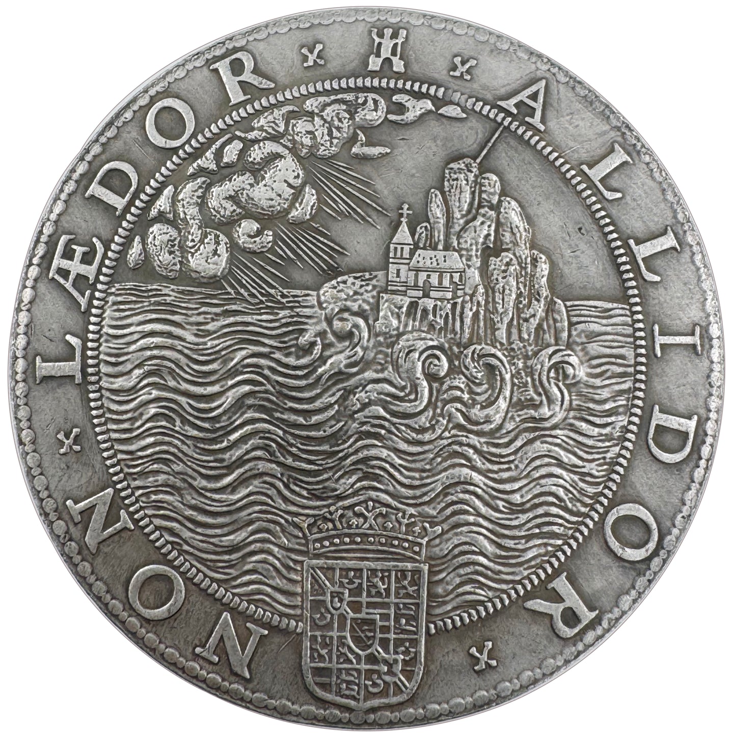 Elizabeth I Defeat of the Spanish Armada Medal 1588 UK Medal Cion Replica Copy
