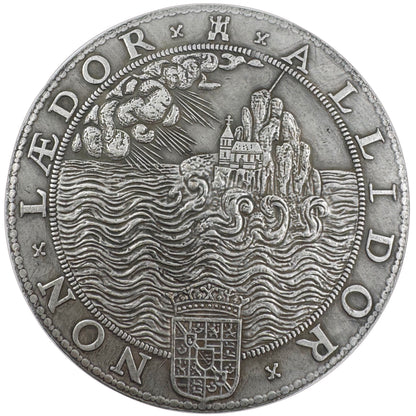 Elizabeth I Defeat of the Spanish Armada Medal 1588 UK Medal Cion Replica Copy