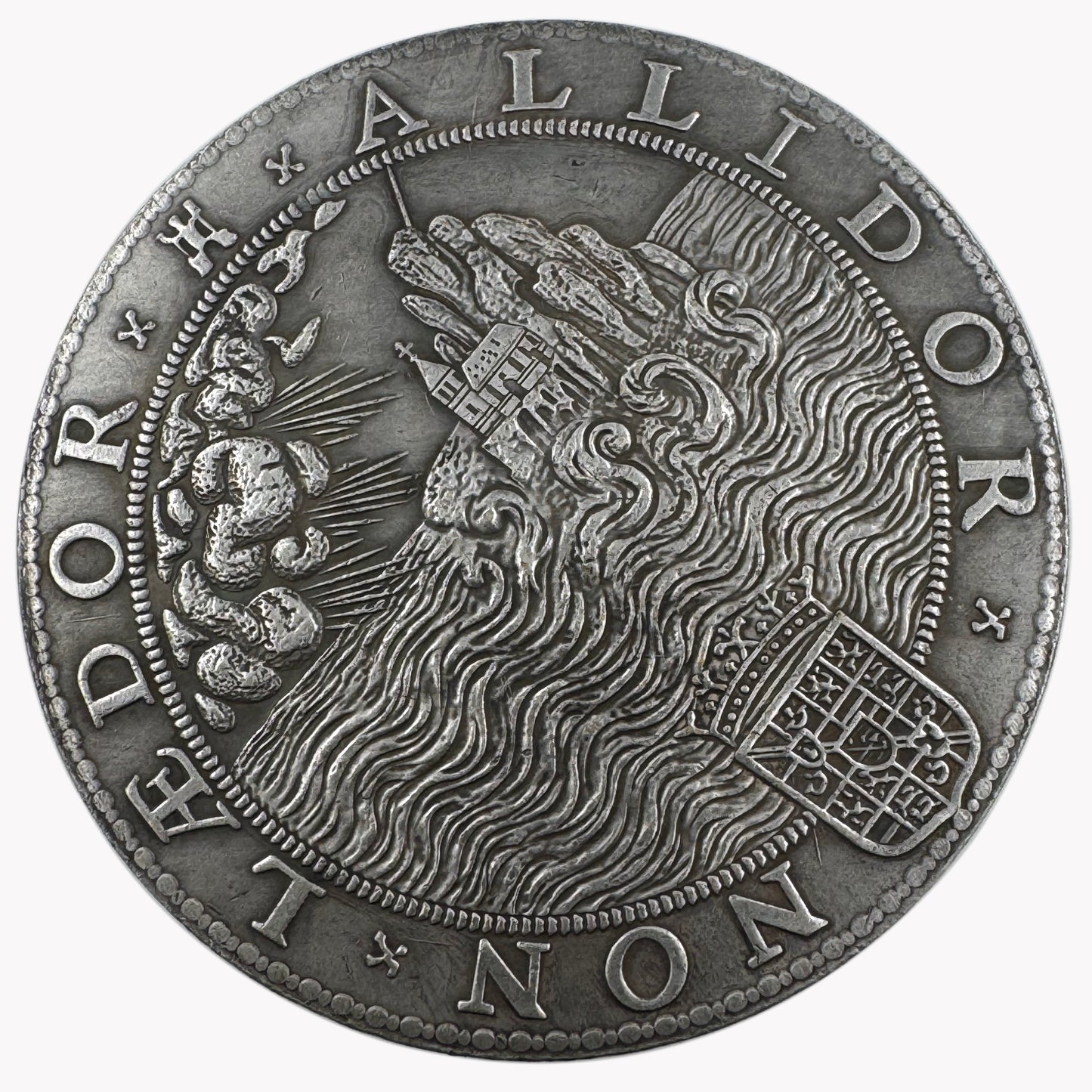 Elizabeth I Defeat of the Spanish Armada Medal 1588 UK Medal Cion Replica Copy