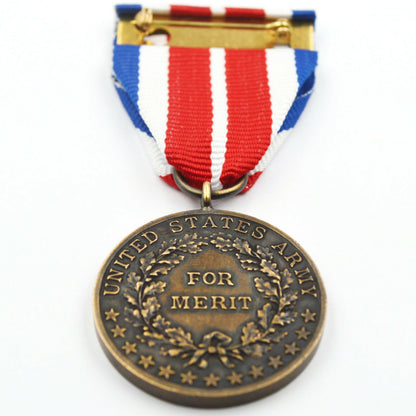 U.S. Army Certificate of Merit Medal 1905–1918 – Full-Size Museum Replica with Ribbon Bar & Case