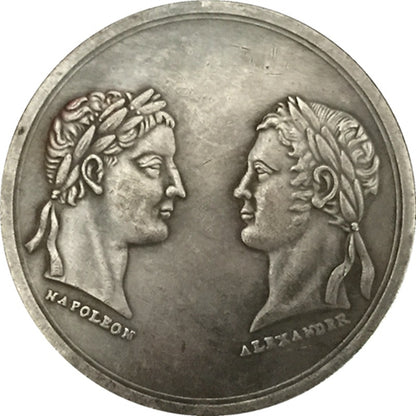 Russia Medacommemorating the meeting Napoleon and Tsar Alexander I in Erfurt B17