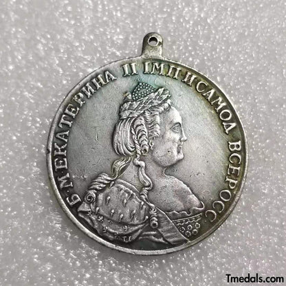 Russia Medal Order – Capture of Kinburn, October 1, 1787 – Catherine II – Replica A25