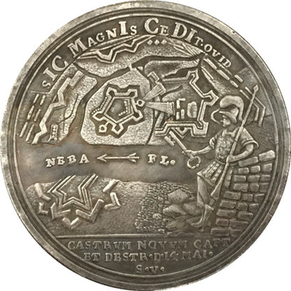 Russia Empire Medal – Capture of Nienshanz, 1703 – Replica B5