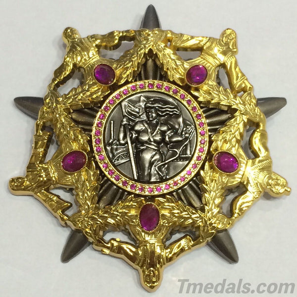 The Order of the Hero of Socialist Labour Yugoslavia Order Badge top Rare