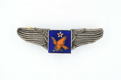 US WWII WW2 2nd AIR FORCE WINGS BADGE PIN Medal