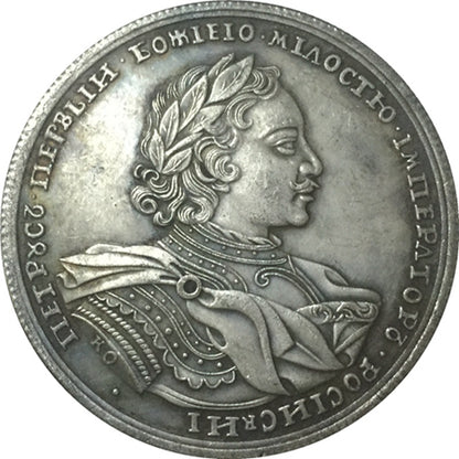 Russia Empire Medal – Capture of Three Swedish Warships, May 24, 1719 – Replica B8