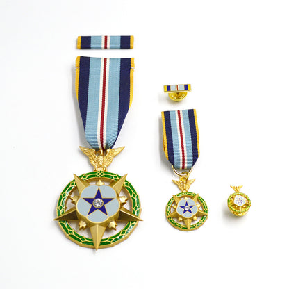 Cased U.S. USA Space MOH Space Medal of Honor Short Ribbon Version ww12 Badge Order