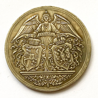 United Kingdom Russia Russian Empire commemorating the Marriage of Alfred and  Marie medal B14
