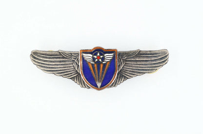 US WWII WW12 4th AIR FORCE WINGS BADGE PIN Medal