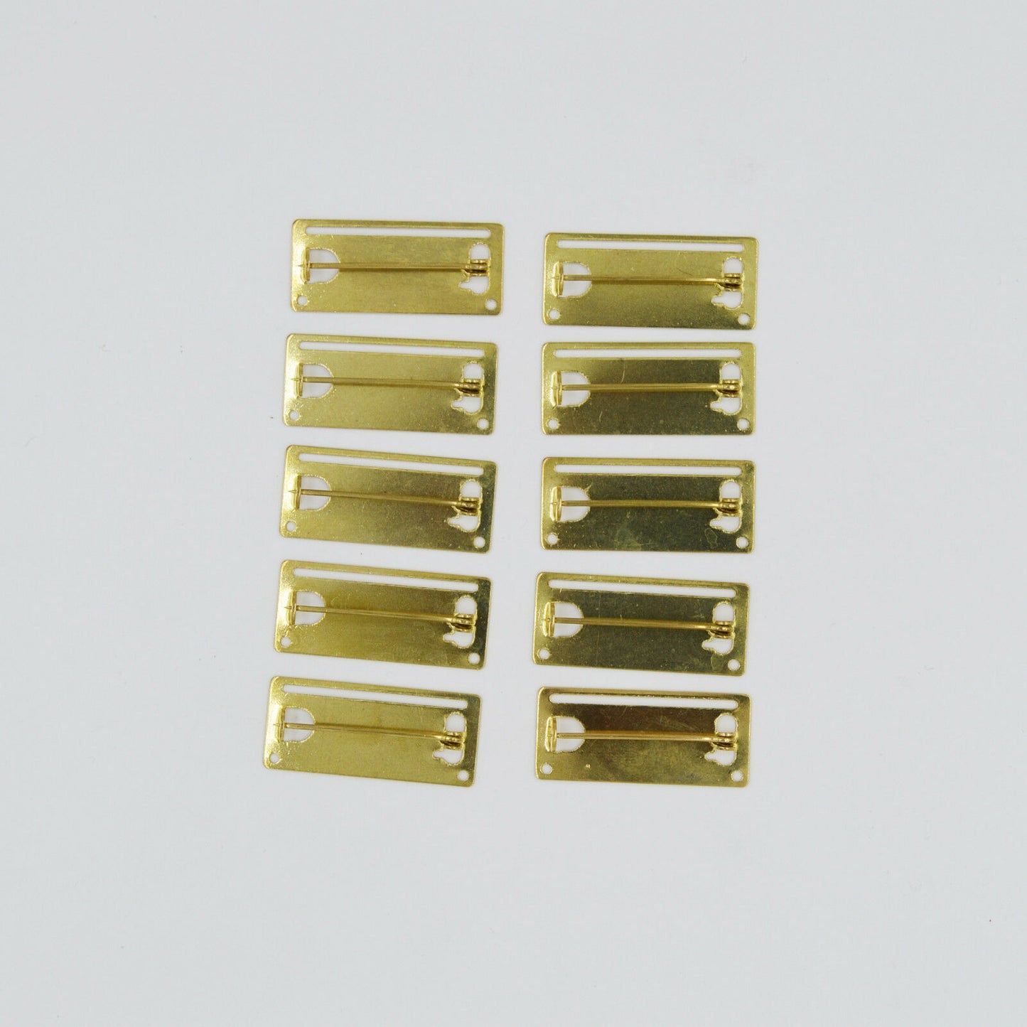 1x Medal Ribbon Mounting Bar – 1-Space Brooch Pin – Fits 32–34 mm Full-Size Ribbon – Brass