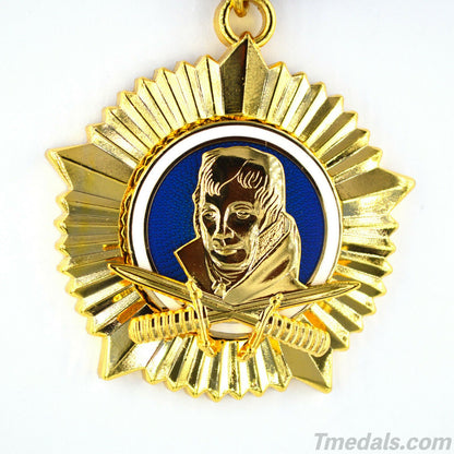 Highest Medal of East German Army GDR DDR Scharnhorst Order Badge ww12 Replica