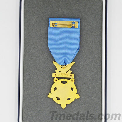 Cased U.S. USA WW12 Order Army Medal of Honor 1904-1944 MOH Replica Medaille Orden