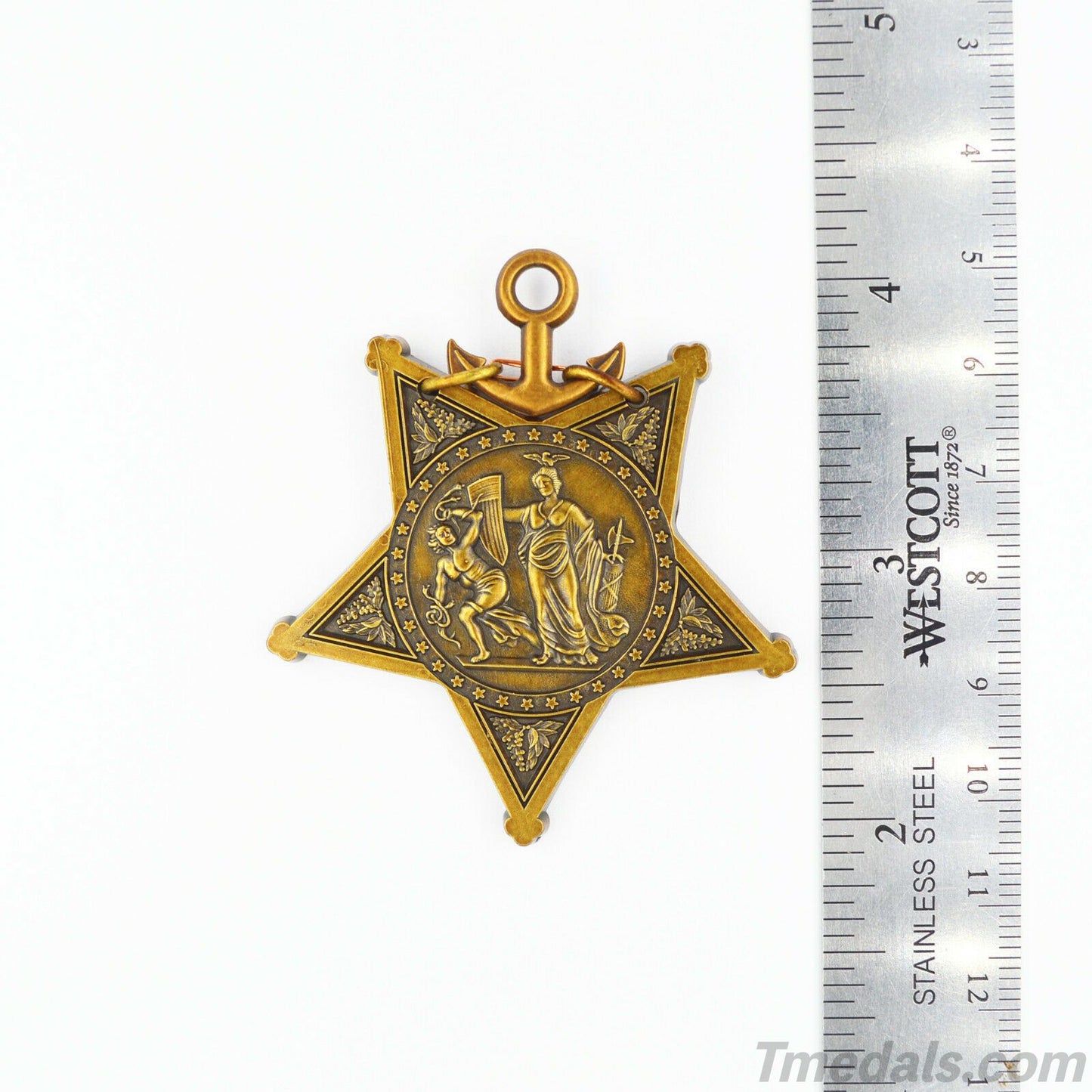 U.S. USA  Medal of Honor Navy Medal Only MOH Order Badge WW12 Replica