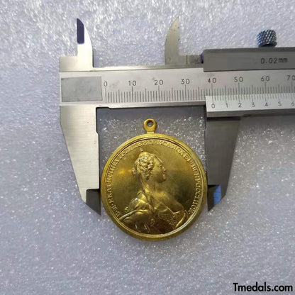 Imperial Russian Medal – Order Badge 1788, Catherine II – Replica A1