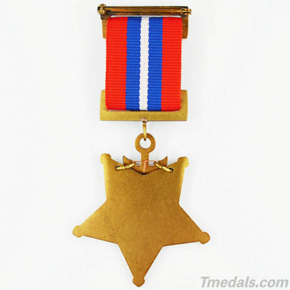U.S. Medal of Honor Navy 1896–1904 Type III – Full-Size Museum Replica with Case
