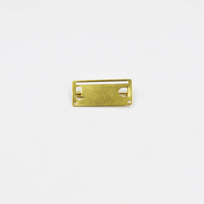 1x Medal Ribbon Mounting Bar – 1-Space Brooch Pin – Fits 32–34 mm Full-Size Ribbon – Brass