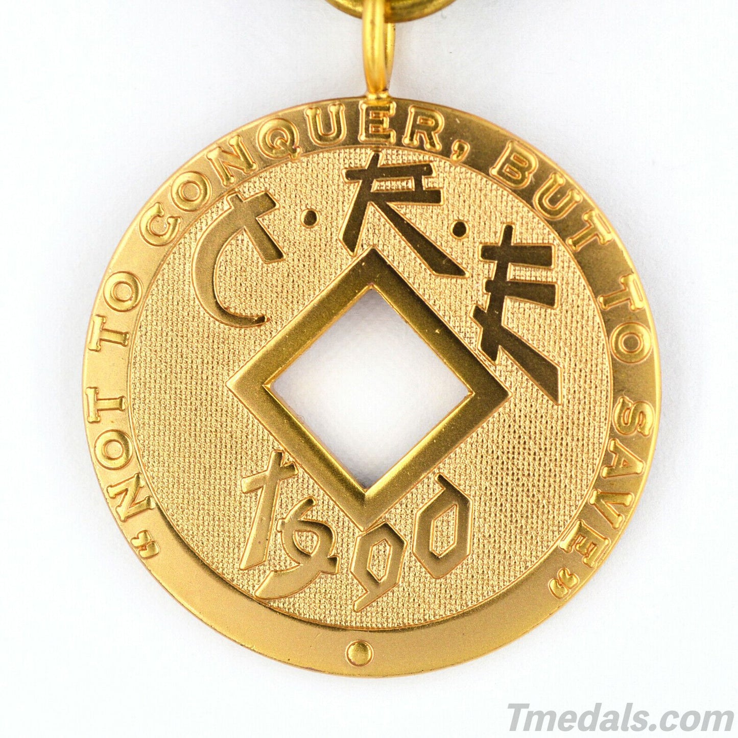 U.S. imperial Order of the Dragon Medal China Chinese 1900 C.R.E US USA