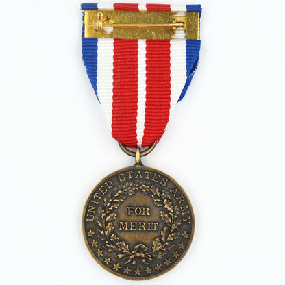 U.S. Army Certificate of Merit Medal 1905–1918 – Full-Size Museum Replica with Ribbon Bar & Case