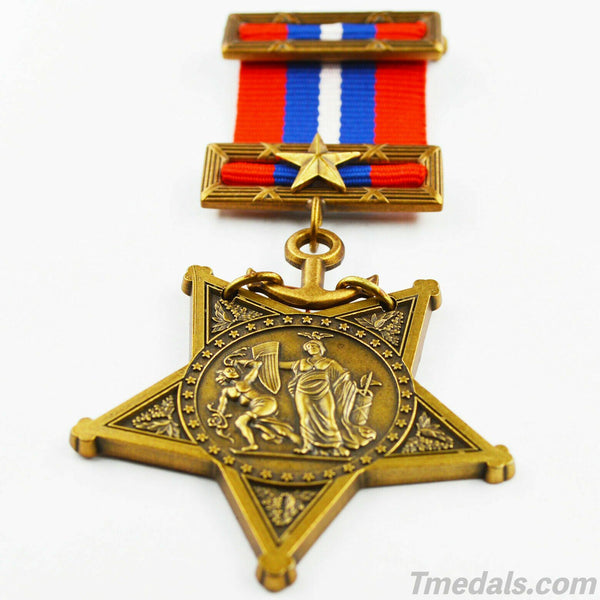 Cased U.S. Order Badge Medal of Honor 1896-1904 Navy MOH Replica Type Ⅲ USA