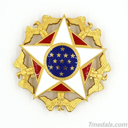 U.S. Presidential Medal of Freedom with Distinction – Full-Size Museum Replica Set with Sash, Breast Star, Ribbon & Lapel Pin
